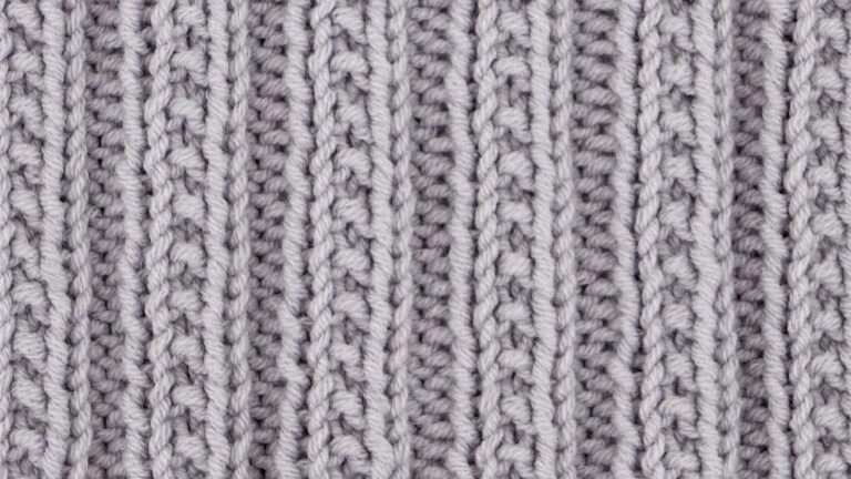 French Rib Stitch 25 Ribbing Stitches to Upgrade Your Knitting Skills - love. life. yarn.